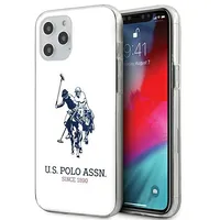 Us Polo Ushcp12Mtpuhrwh iPhone 12 Pro 6,1 biały white Shiny Big Logo  3700740487549
