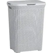 Veļas kaste Style 60L 44,8X34,1X61,5Cm gaiši pelēka  0800707099 3253920707536 39249000