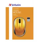 Verbatim Usb Maus Go Nano Wireless volcanic orange retail  49045 0023942490456