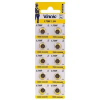 Vinnic Ag2 baterijas blistera iepakojums 1.5V 10 gab.  Ag2-10Bb 4898338000597