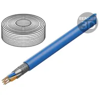 Wire S/Ftp 4X2X23Awg 6A solid Cu Lszh blue 100M Øcable 7Mm  Dk-1641-A-Vh-1