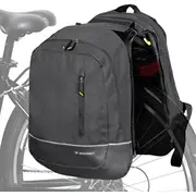 Wozinsky Double Bike Bag Backpack 2In1 30L Black Wbb30Bk  5907769301414 42029291