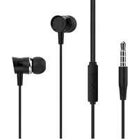 Xo wired earphones Ep20 jack 3,5Mm black  6920680866939 Ep20Bk