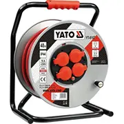 Yato Yt-8107 cord reel 4 Ac outlets 40 m  5906083981074 Wlononwcr0317