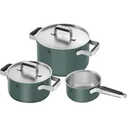 Zwilling Pure set of 3 pots  1028857 4009839676376 Wlononwcrinad
