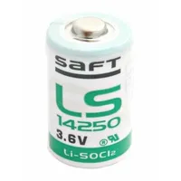1/2 Aa Litija baterija 3.6V Saft Lisocl2 Ls14250 iepakojumā 1 g  Bataa12.L.saft1 3100000546762