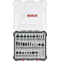 30-Daļīgs frēžu kompl. 8 mm kāts, Mixed Bosch 2607017475  3165140958066