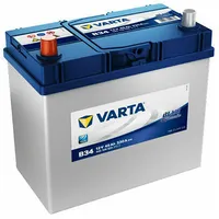 Startera akumulatoru baterija Varta B34 Blue dynamic 45Ah 330A Va-B34  545158033