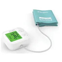 iHealth  Track Kn-550Bt White/Blue Calculation of blood pressure Systolic and diastolic, heart rate 4 Wireless Bluetooth connection Automatic Weight 438 g 856362005005