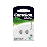 Camelion Ag7/Lr57/Lr926/395 Alkaline Buttoncell 2 pcs  12050207 4260216454837