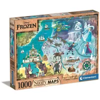 Puzzle 1000 elements Story Maps Frozen  Wzclet0Uc039666 8005125396665 39666