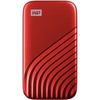 Wd 1Tb My Passport Ssd - Portable Ssd, up to 1050Mb/S Read and 1000Mb/S Write Speeds, Usb 3.2 Gen 2 Red, Ean 619659184025  Wdbagf0010Brd-Wesn