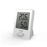 Duux  White Lcd display Hygrometer Thermometer Sense Dxhm01 8716164996937
