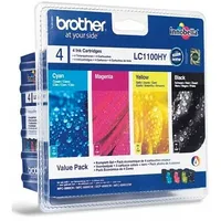 Brother Lc1100Hyvalbpdr value pack  5014047561573