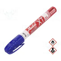 Marker with liquid paint blue Paintriter Xt Tip round  Mar-97254-Bl Markal Pro-Line 97254