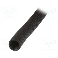 Protective tube Size 25 polypropylene black -2090C Ip66  Hg-Pp25-Pp-Bk 166-11905