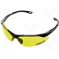 Safety spectacles Lens yellow Resistance to Uv rays  Lahti-L1500400 L1500400
