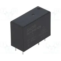 Relay electromagnetic Spdt Ucoil 24Vdc Icontacts max 10A  S4H-24V-1C S4H-24B-1C-F