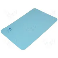 Bench mat Esd L 0.6M W 0.4M Thk 2Mm blue Rsurf 5500Mω 440C  Esdmat-Cutblue 157Cut 4060 Blue