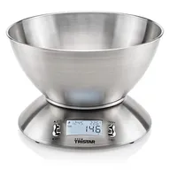 Tristar  Kitchen scale Kw-2436 Maximum weight Capacity 5 kg Graduation 1 g Display type Lcd Metal steel 8713016024367