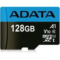 Adata microSDXC/SDHC Uhs-I Memory Card Premier  128 Gb, microSDHC/SDXC, Flash memory class 10 Ausdx128Guicl10A1-Ra1 4713218461940