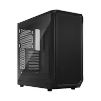 Fractal Design  Focus 2 Side window Black Tg Clear Tint Midi Tower Power supply included No Atx Fd-C-Foc2A-01 7340172703457