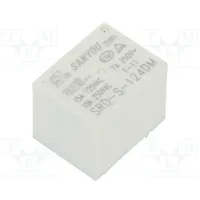 Relay electromagnetic Spst-No Ucoil 24Vdc Icontacts max 10A  Srd-S-124Dm
