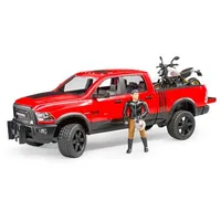 Bruder Dodge Ram 2500 Power Wagon with a trailer and motorcycle Ducati 02502  4001702025021