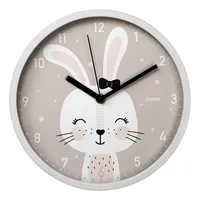 Child wall clock Hama Lovely bunny  Quhamze00186428 4047443456724 186428