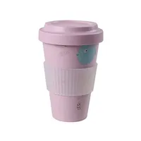 Stoneline Awave Coffee-To-Go cup 21956 Capacity 0.4 L Material Silicone/Rpet Rose  4020728219566