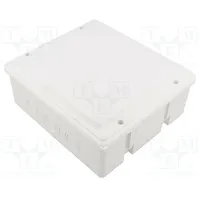 Enclosure junction box X 170Mm Y 190Mm Z 80Mm wall mount  Jx-Pk-8-Wh Pk-8 White