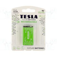 Re-Battery Ni-Mh 6F22 8.4V 250Mah blister 1Pcs.  Accu-6Lr61/Teslab1 8594183392271