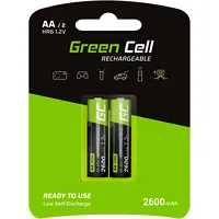 Rechargeable Batteries 2X Aa Hr6 2600Mah  Azgceua60000003 5903317225850 Gr05