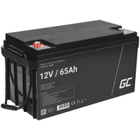Green Cell Agm Vrla 12V 65Ah maintenance-free battery for camper, photovoltaics, solar panels, boats  Agm28 5903317227458