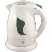 Adler Kettle Ad 08 Standard 850 W 1 L Plastic 360 rotational base White  w 5907468860083