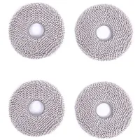 Ecovacs Washable Improved Mopping Pads for Ozmo Turbo Systems of X1 Omni/X1 Turbo/T10 Turbo/ T20 Omni/X2 Omni D-Wp04-0012 4 pcs  6943757616497