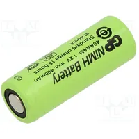Re-Battery Ni-Mh 2/3Aaa 1.2V 400Mah Ø10.2X29.3Mm 40Ma  Accu-40Aaam-Gp 40Aaam