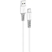 Foneng X66 Usb to Usb-C cable, 20W, 3A, 1M White Type-C  6970462516736 045533