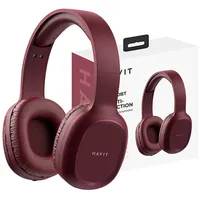 Havit H2590Bt Pro Wireless Bluetooth headphones Red  red 6939119045722 052008
