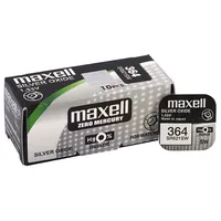 Bat364.Mx1 364 baterijas 1.55V Maxell sudraba-oksīda Sr621Sw iepakojumā 1 gb.  Bmvi377 /