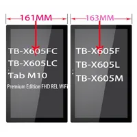 Lcd screen Lenovo Tab M10 Fhd Rel X605Lc / Fc 10.1 with touch black Small version Refurbished Org  1-4400000065379 4400000065379