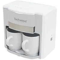 2-Cup pour-over coffee maker Techwood White  3975949147574