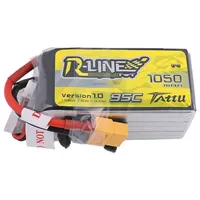 Tattu R-Line Battery 1050Mah 22.2V 95C 6S1P Xt60  020272323259