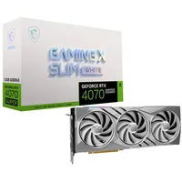 Msi Gaming Geforce Rtx 4070 Super 12G X Slim White Nvidia 12 Gb Gddr6X  Sli 4711377171625 Vgamisnvdm205