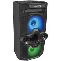 Speaker Sven Ps-650, black 50W, Tws, Bluetooth, Fm, Usb, microSD, Led-Display, 4000MaH  16438162018457