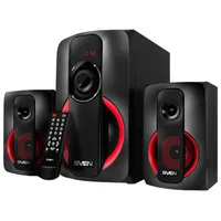 Speakers Sven Ms-304, black 40W, Fm, Usb/ Sd, Display, Rc, Bluetooth  16438162015609