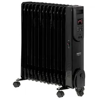 Electric oil heater with remote control Camry Cr 7814 13 fins, 2500 W black  5903887801294 Wlononwcrafti