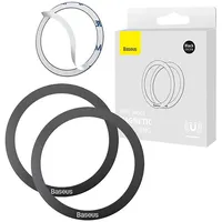 Baseus Halo Magnetic Ring for phones, , Magsafe Black  036212149382