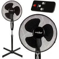 Greenblue floor fan, 40W, 3 levels of airflow, 1.25M high 1.5M cable, with remote control and timer up to 7.5H, Gb580  5902211119487 Wlononwcrbeup