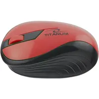 Titanium Tm114R Red 1000Dpi Optiskā Bezvadu Datorpele  5901299904756